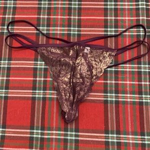 Purple and glittery PINK underwear LARGE